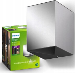 LED-es kerti lámpa Homlokzati fali lámpa Cistus 2x4,5W 2700K IP44 Philips