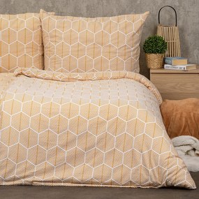 4Home Honey flanel ágyneműhuzat, 160 x 200 cm, 70 x 80 cm, 160 x 200 cm, 70 x 80 cm