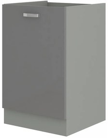 Alsó konyhaszekrény Gonir 40 D 1F BB (szürke + szürke). 1032707