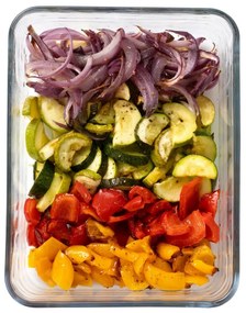 Pyrex 4 db-os üvegedény szett, 1,5 l