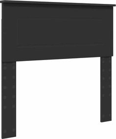 vidaXL Fejtámla Fekete tölgy 90 cm Faanyag