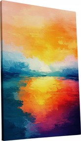 Vászonkép Színes Absztrakt Világos otthon nappali 40x60