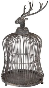 Vintage dekor kalitka szarvas fejes