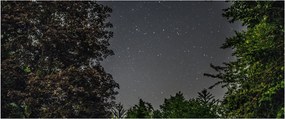 Éjszakai égbolt képe (120x50 cm)