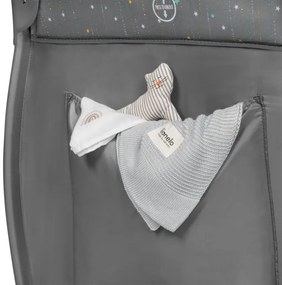 Lionelo - Utazóágy STEFI PLUS, szürke/többszínű