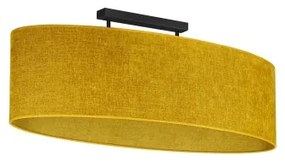 Duolla - Felületre szerelhető csillár OVAL 2xE27/15W/230V barna