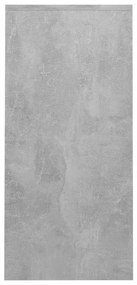 betonszürke szerelt fa laptopasztal 102,5 x 35 x 75 cm