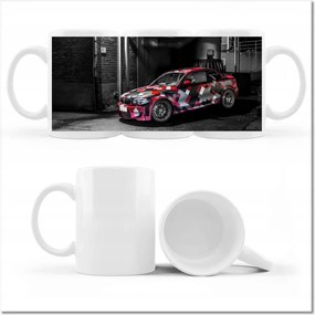 Fotó bögre piros Bmw