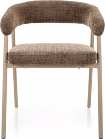 Katana karfás étkezőszék cappuccino/kasmír