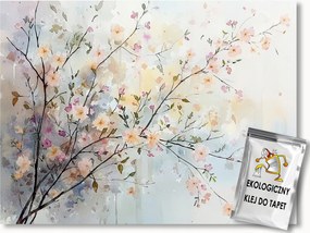 Fotótapéta Flizelina Kert Park Gyümölcsös Fa Virágok Tavasz 254x184 ragasztó