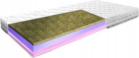 Matrac 130x160 tömör tengeri fű 25 cm habszivacs
