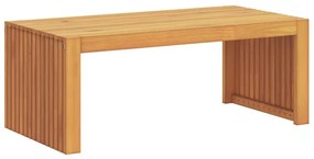 Dohányzóasztal Barna 90 x 45 x 35 cm tömör akácfa