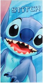 Disney Lilo és Stitch, A csillagkutya Big Smile fürdőlepedő, strand törölköző 70x140cm (Fast Dry)