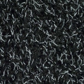 Lábtörlő bejárati csúszásgátló szőnyeg 85 x 60cm fekete