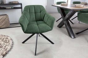 PAPILLON design forgatható szék - zöld