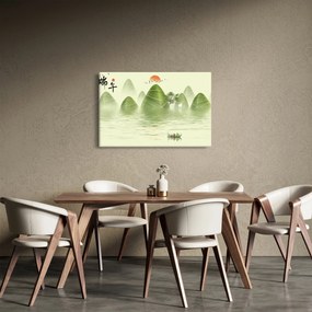 Kép - Zöld-hegyi völgy (90x60 cm)