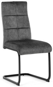 Étkezőszék garnitúra Vintage DCL-D1275 GREY4, 4db, 4 db