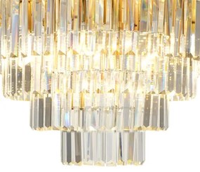 Mennyezeti lámpa MILANO 9xE14/40W/230V arany