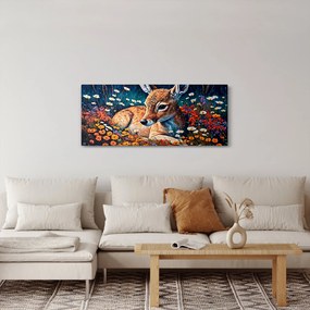 Kép - Festett szarvas (120x50 cm)