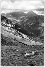 Poszterek 80x120 Tátra Lengyel hegyek Kilátás