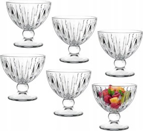 6 db-os fagylalt- és desszertpohár szett 280ml Venus