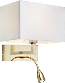 Markslojd SAVOY 106308 Fali lámpa 2x60W/E27/ + LED 1x3W 485LM IP20