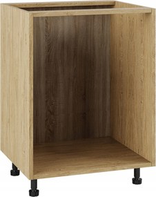 Kőtölgy korpusz konyhaszekrény alsó fiókkal 60/82 tartozékokkal