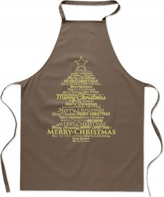 Karácsonyi konyhai kötény Arany karácsonyfa