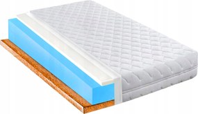 Matrac 100x180 memory kókusz memóriahab 20cm gombaellenes puha H1