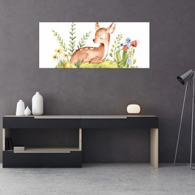 Kép - Kis őzike (120x50 cm)