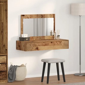 Fali Pipereasztal - Vintage Fa - 100x40x70 cm