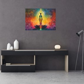 Kép - Nő és csakrák (70x50 cm)
