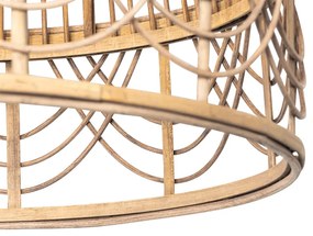 Keleti függőlámpa rattanból 49 cm - Michelle