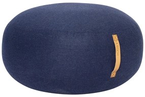 Turenio sötétkék puff, ø 70 cm - Hübsch