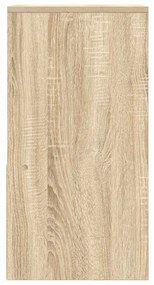 éjjeliszekrények fiókkal 2 db sonoma tölgy 35x34x66,5 cm