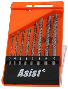 Fúrókészlet betonhoz és falazathoz, 8db ASIST 01-5402