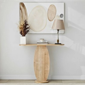 Ellittica Sapphire Oak összecsukható konzolasztal