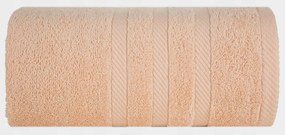 Milo pamut törölköző 100x150 Eurofirany világos narancssárga