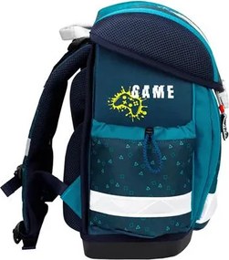 Iskolatáska, fémcsat, BELMIL Classy Game Zone, kontroller (BL40313AG82F)