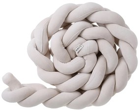 Bellamy Fonott bársony ágybetét BUMPER BEIGE 240 cm bézs