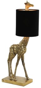 Fekete-bronzszínű asztali lámpa (magasság 61 cm) Giraffe – Light &amp; Living
