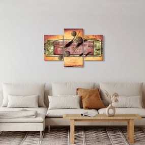 Absztrakt kép (90x60 cm)
