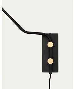 Fekete fali lámpa ø 25 cm Jex – Kave Home