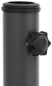négyzet alakú napernyőtalp Ø32/38/48 mm-es rúdhoz 17 kg