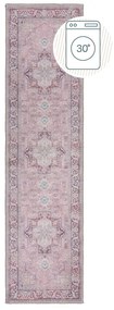 Világospiros mosható futószőnyeg újrahasznosított szálkeverékből 60x230 cm Windsor – Flair Rugs