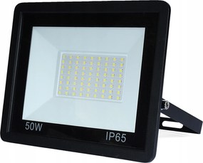Led fényvető halogén reflektor fekete 50W