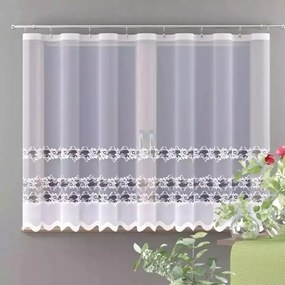 Mg Függöny 574/232 Fehér 370x160cm készre szerelve K szalaggal