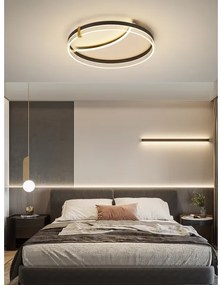 Brilagi - SIRELI LED dimmelhető lámpatest, 47 W, 230 V, 3000–6000 K, átm. 40 cm + távirányító