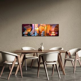Kép - Egy pillanatnyi pihenés (órával) (90x30 cm)