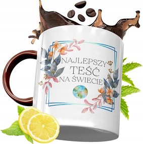 Bordó Bögre Apósnak Születésnapi Ajándék fényképes nyomtatással